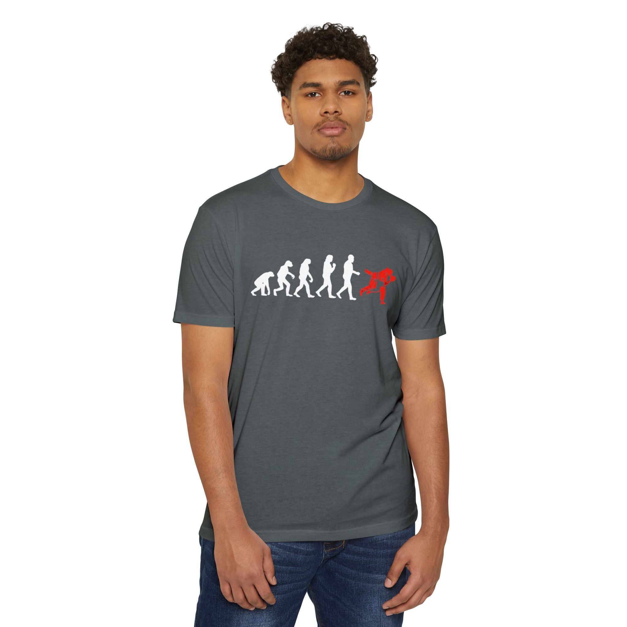 Unisex CVC Jersey T-shirt - MDBJJ Throw