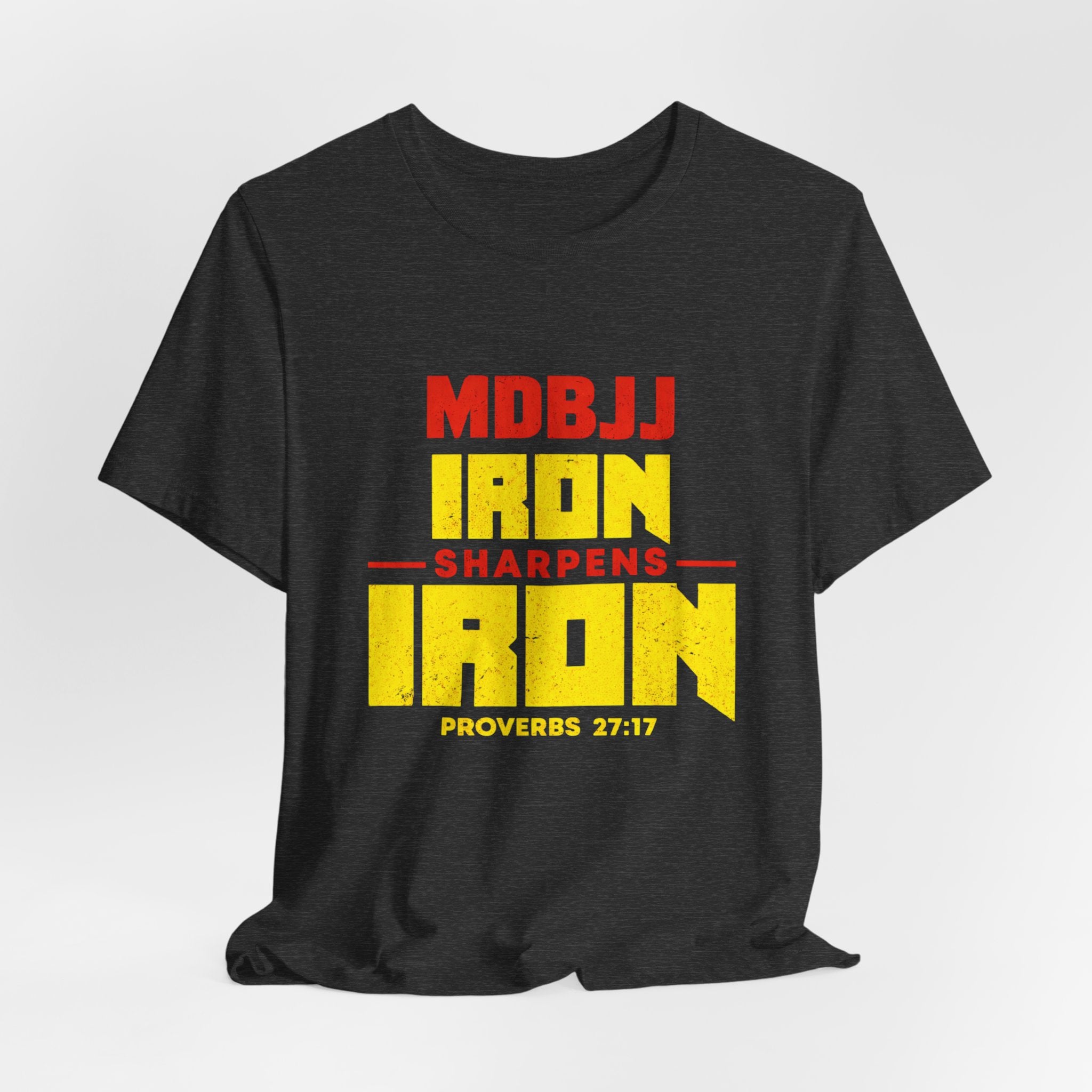 Unisex Jersey Short Sleeve Tee - Iron Sharpens Iron - MDBJJ