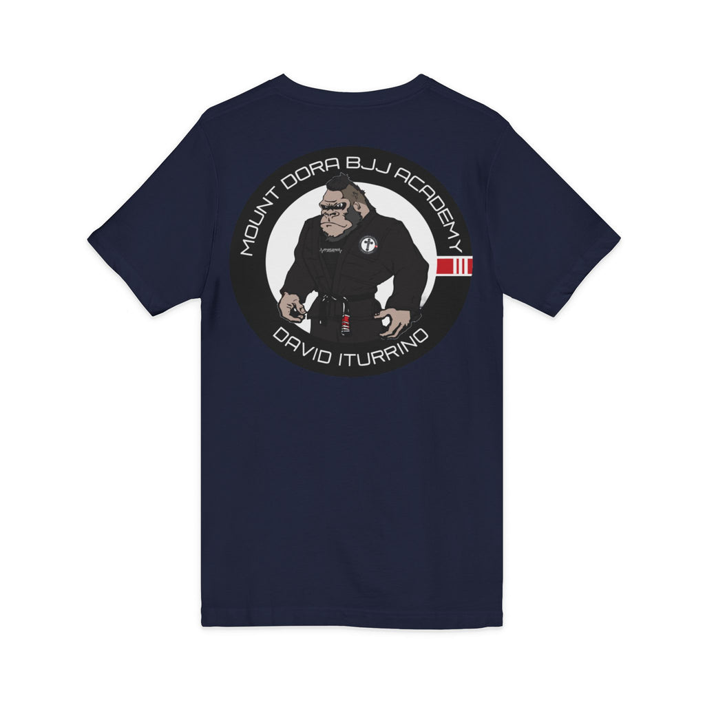 Unisex Jersey Short Sleeve V-Neck Tee (Gorilla Logo)