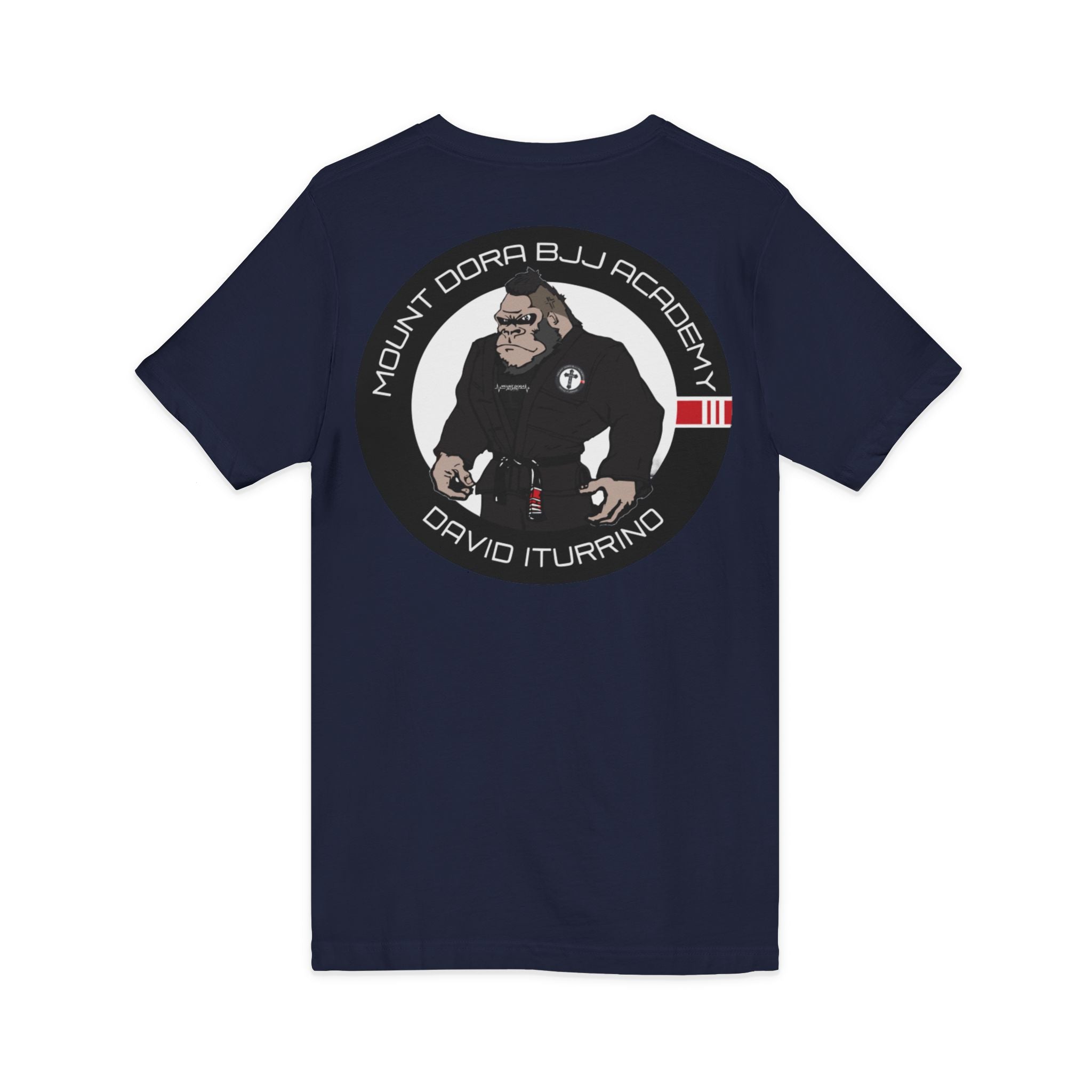 Unisex Jersey Short Sleeve V-Neck Tee (Gorilla Logo)