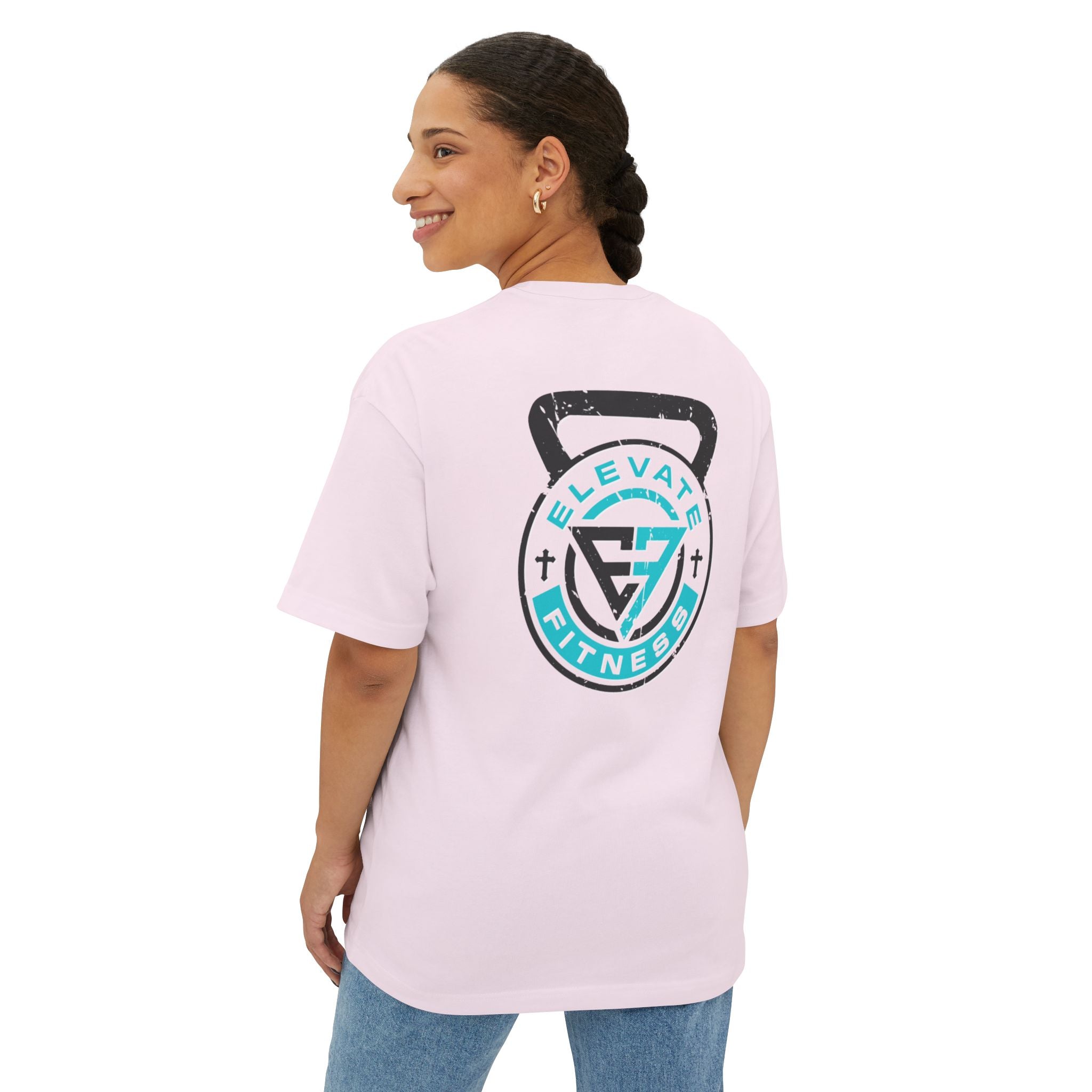 Elevate Fitness Unisex Oversized Boxy Tee