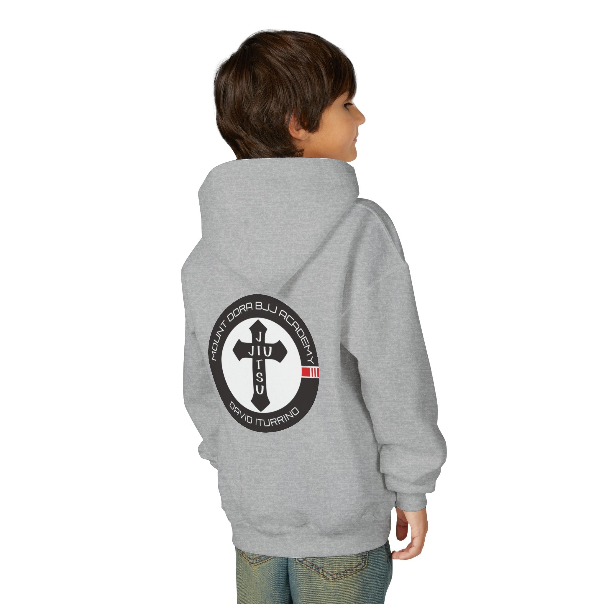 MDBJJ Youth Heavy Blend Hooded Sweatshirt