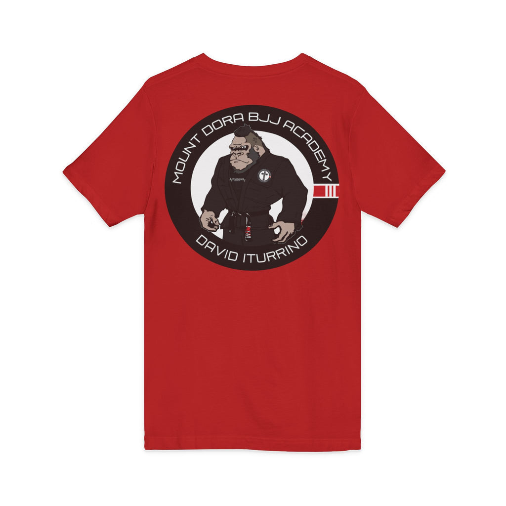 Unisex Jersey Short Sleeve V-Neck Tee (Gorilla Logo)