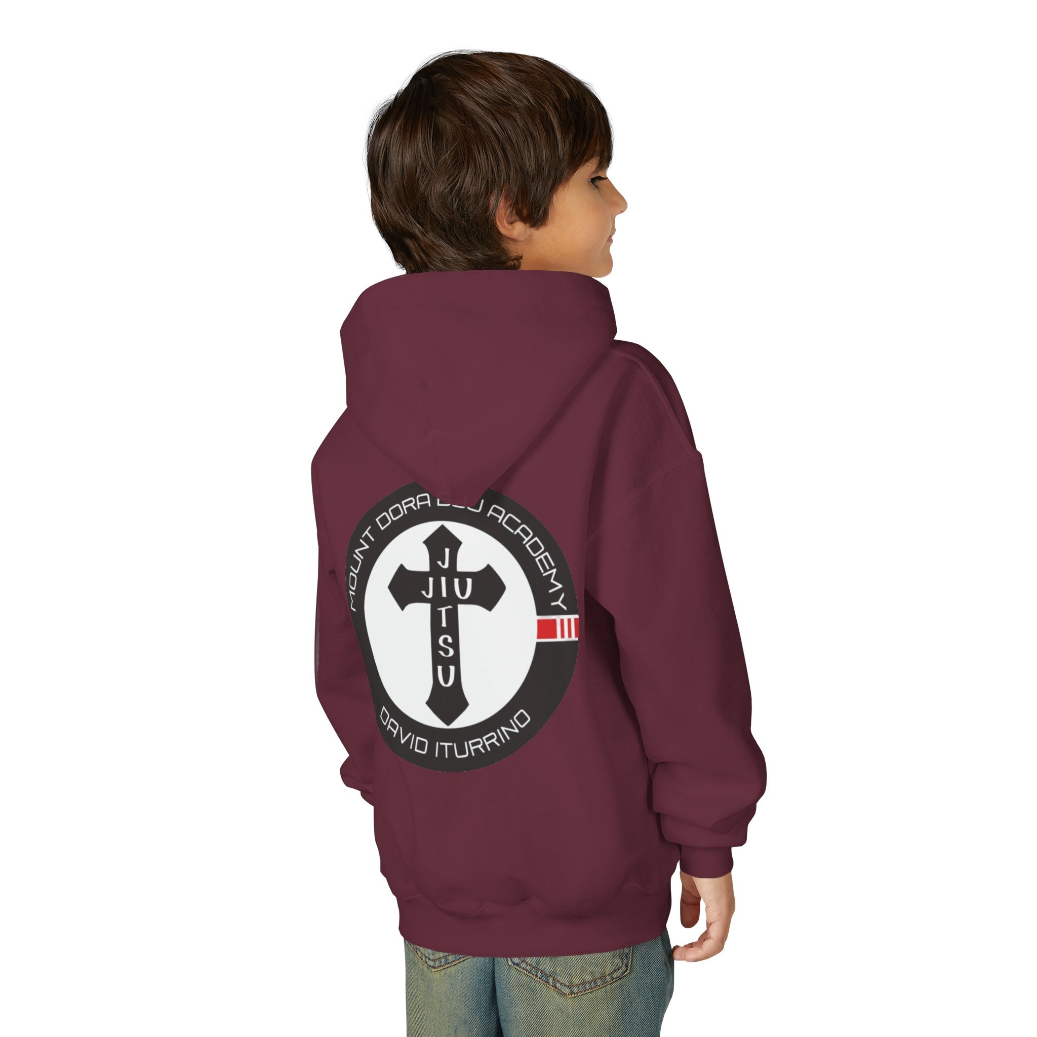 MDBJJ Youth Heavy Blend Hooded Sweatshirt
