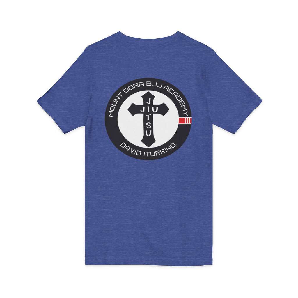 Unisex Jersey Short Sleeve V-Neck Tee