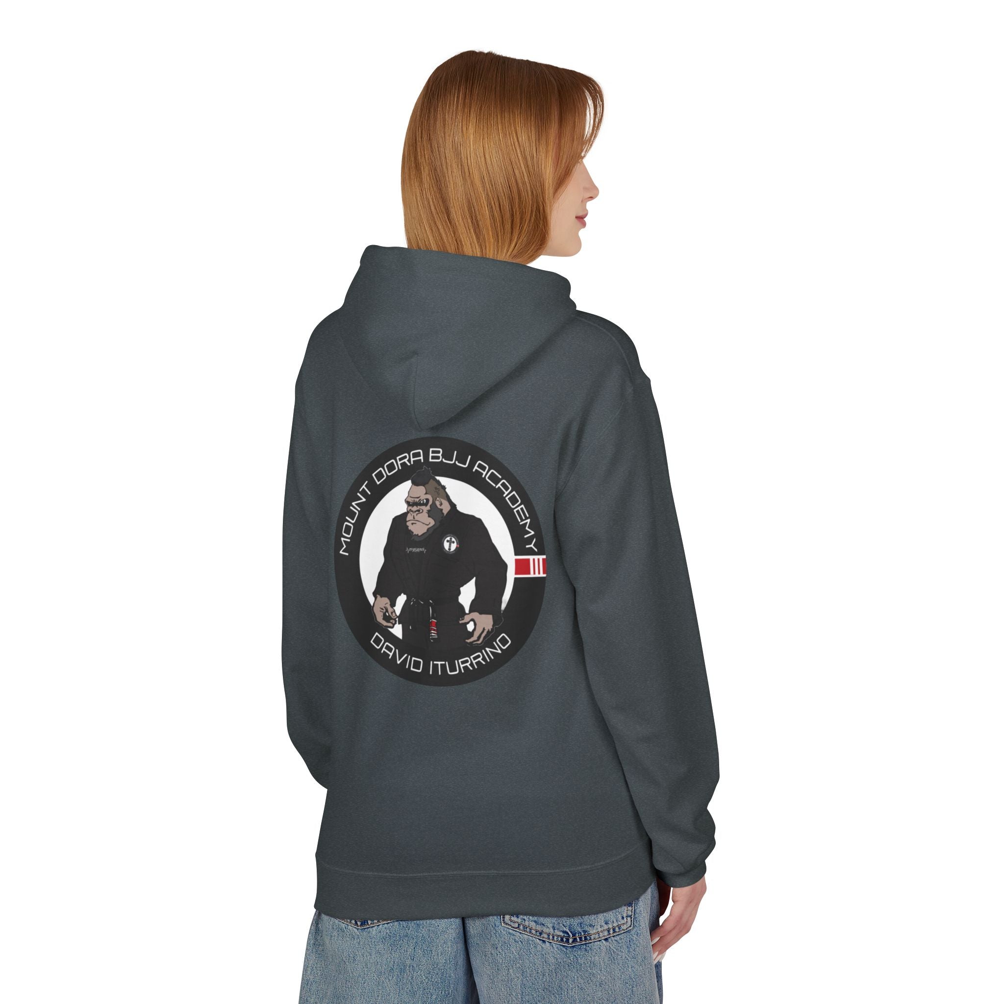 MDBJJ - Gorilla  Unisex Midweight Softstyle Fleece Hoodie
