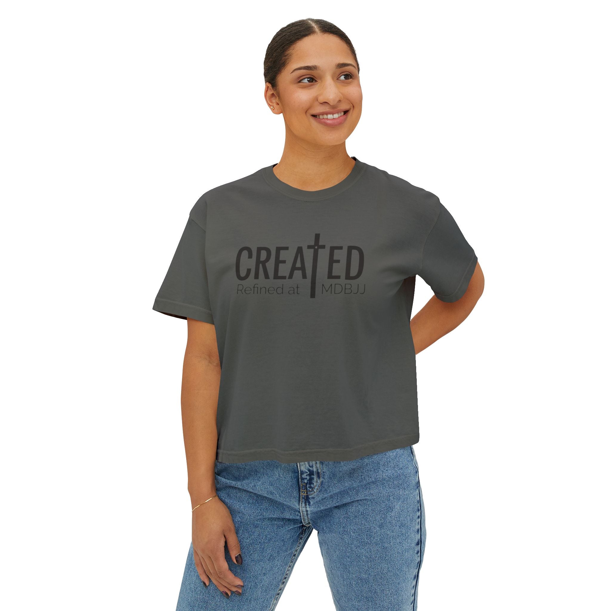 Women's Boxy Tee - Created - EF