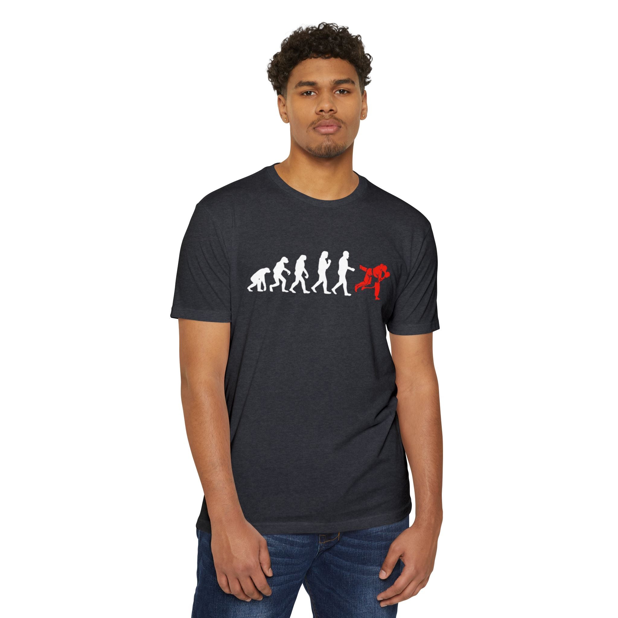 Unisex CVC Jersey T-shirt - MDBJJ Throw