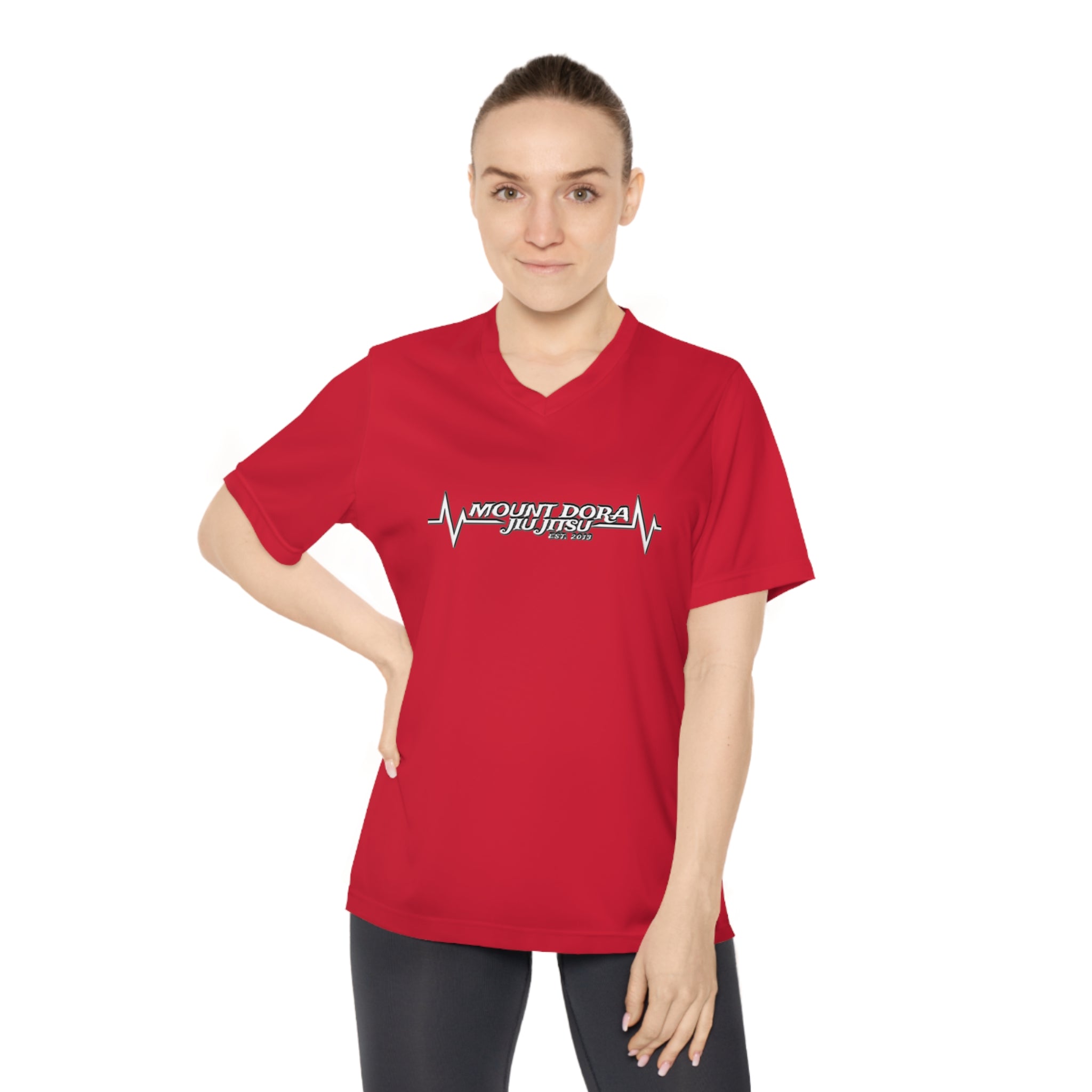 Women's Performance MDBJJ V-Neck T-Shirt