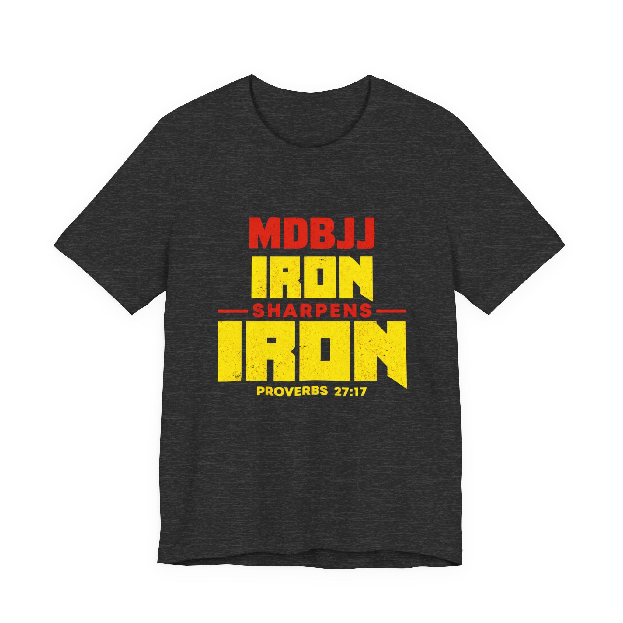 Unisex Jersey Short Sleeve Tee - Iron Sharpens Iron - MDBJJ