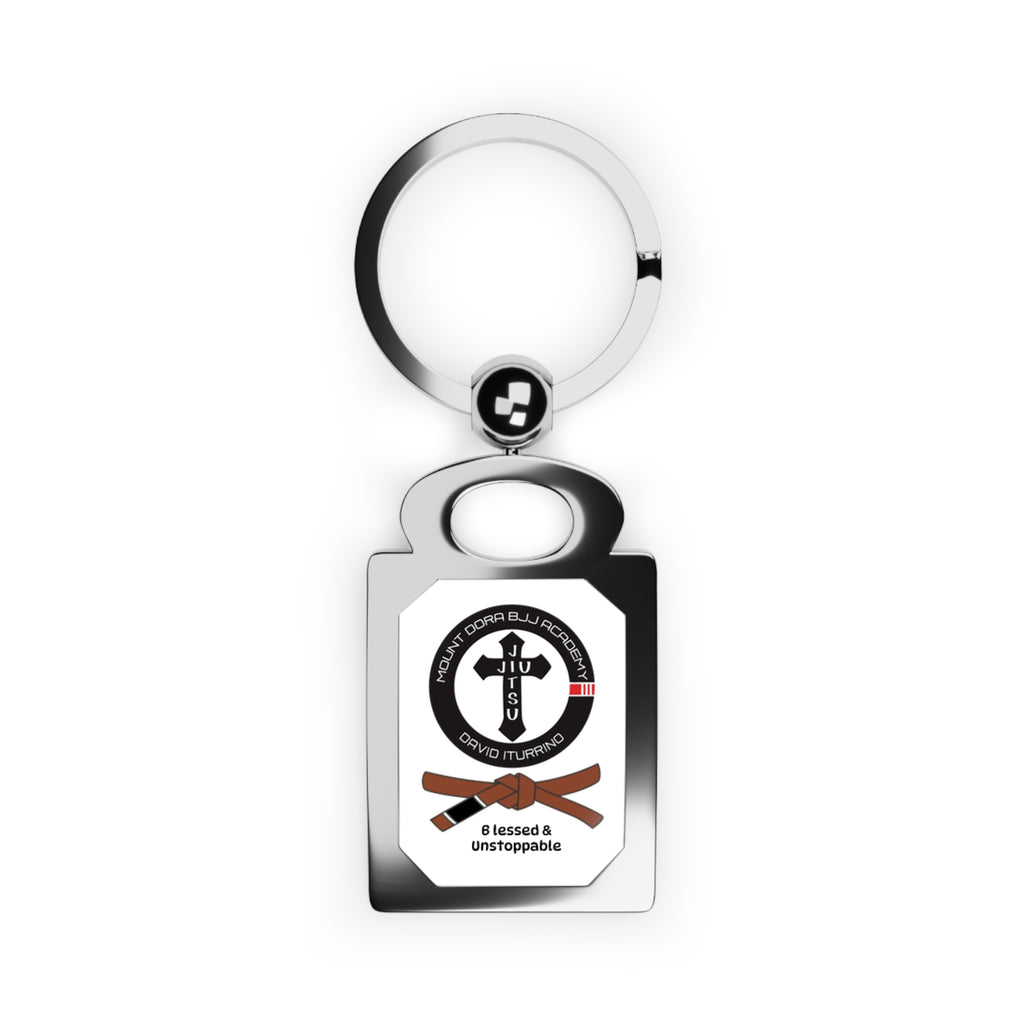Brown Belt Photo Keyring