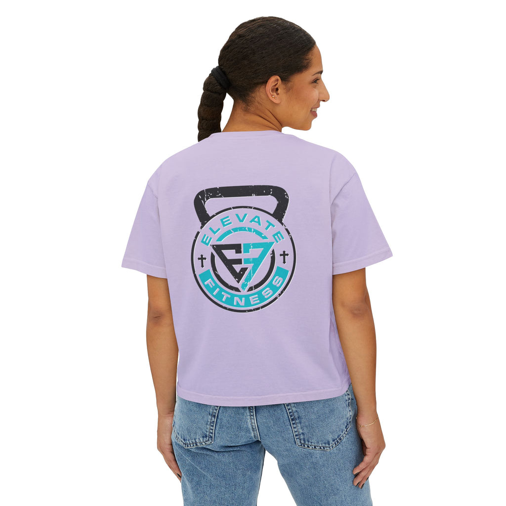Women's Boxy Tee - She is strong - EF
