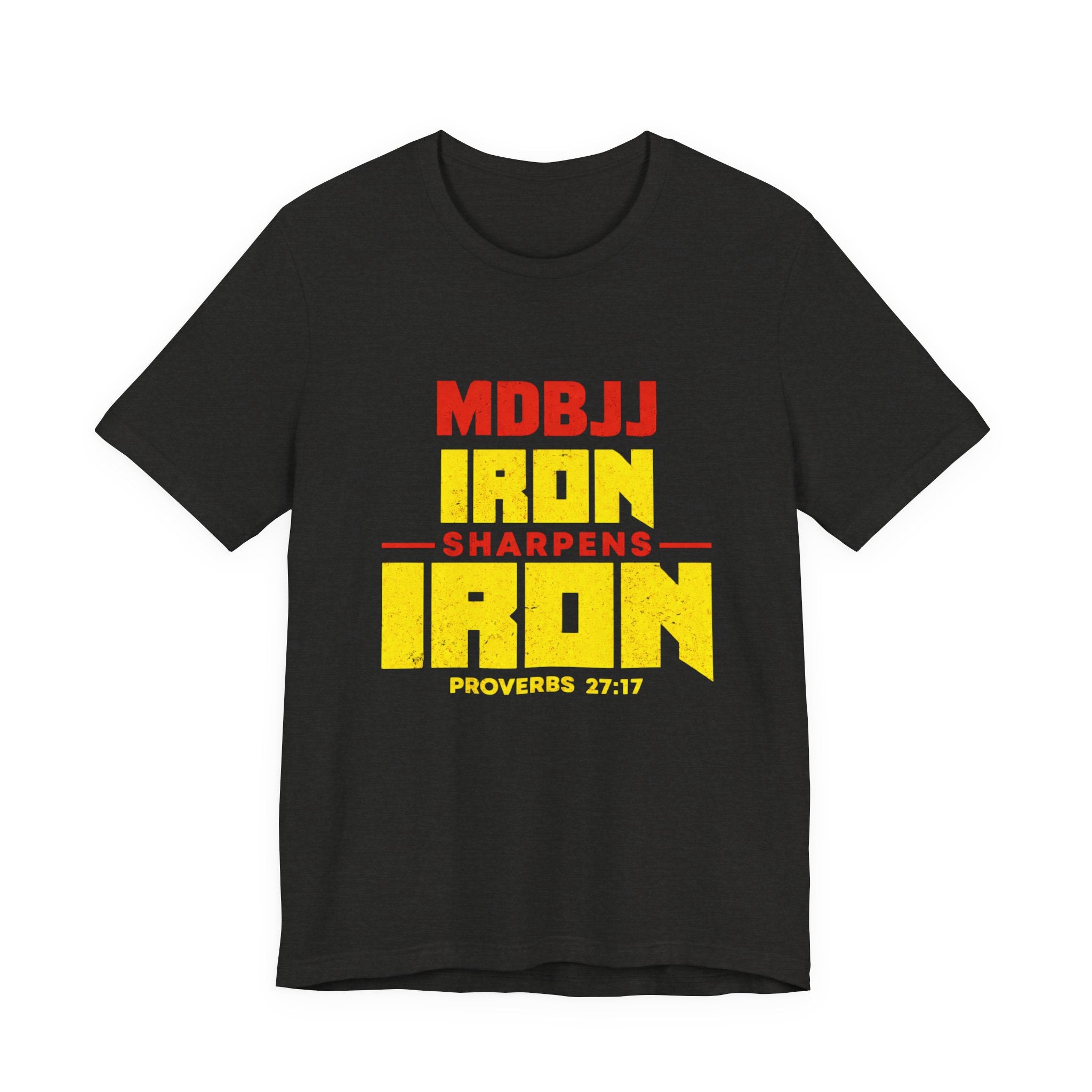 Unisex Jersey Short Sleeve Tee - Iron Sharpens Iron - MDBJJ