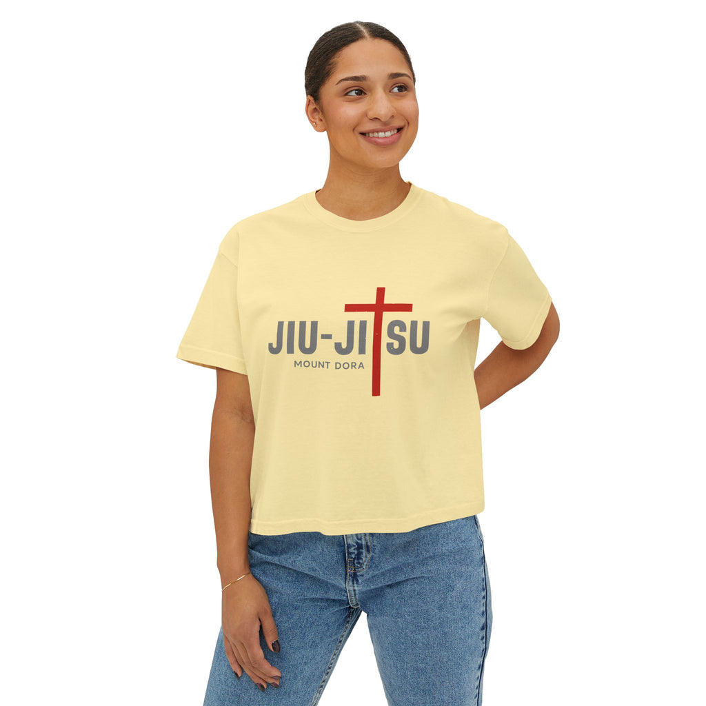 Women's Boxy Tee - Jiu- Jitsu - MDBJJ