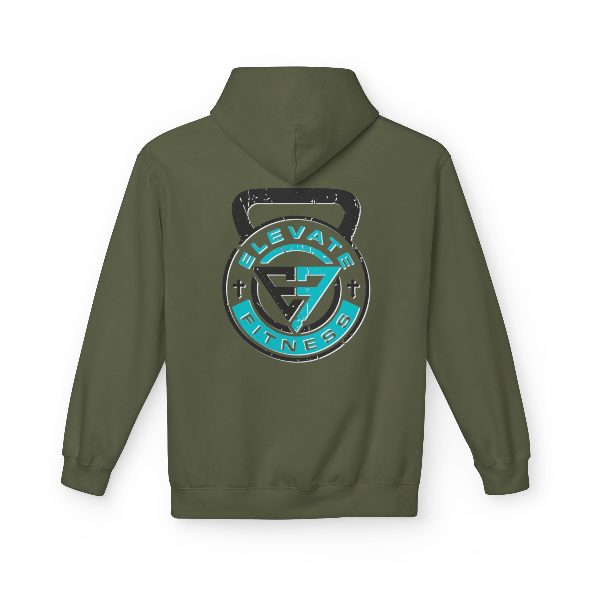 Elevate Fitness Unisex Midweight Softstyle Fleece Hoodie