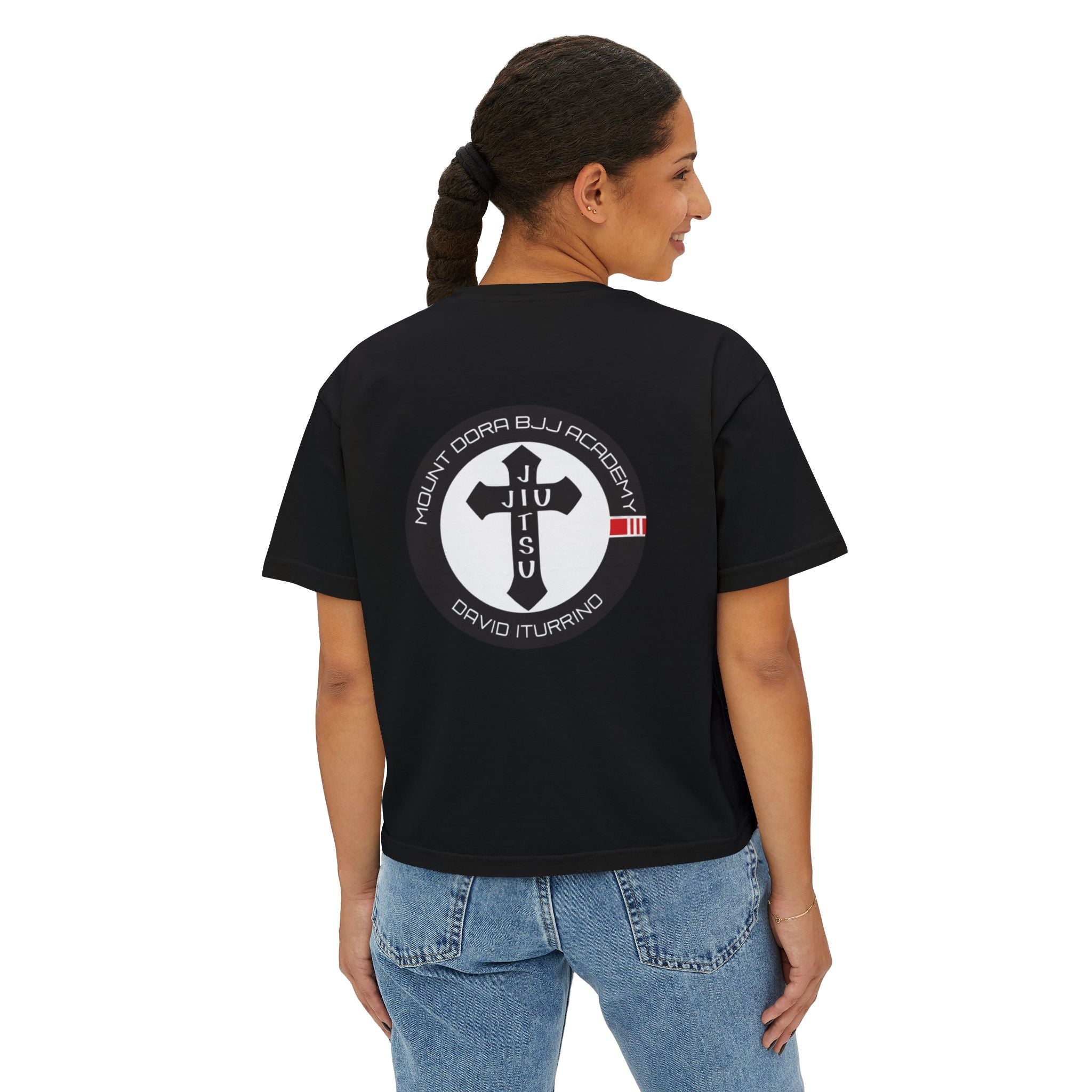 Women's Boxy Tee - BJJ GIrl, But Cooler