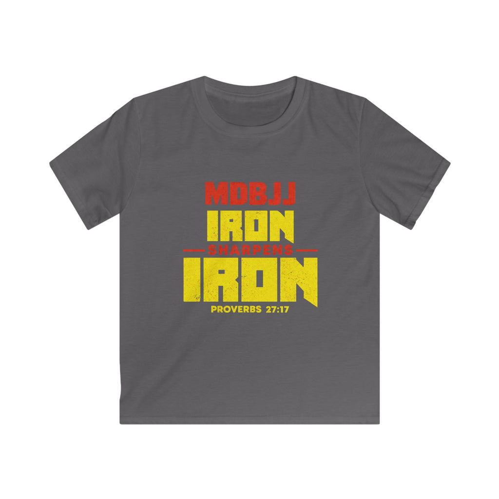 Kids Softstyle Tee - Iron Sharpens Iron - MDBJJ