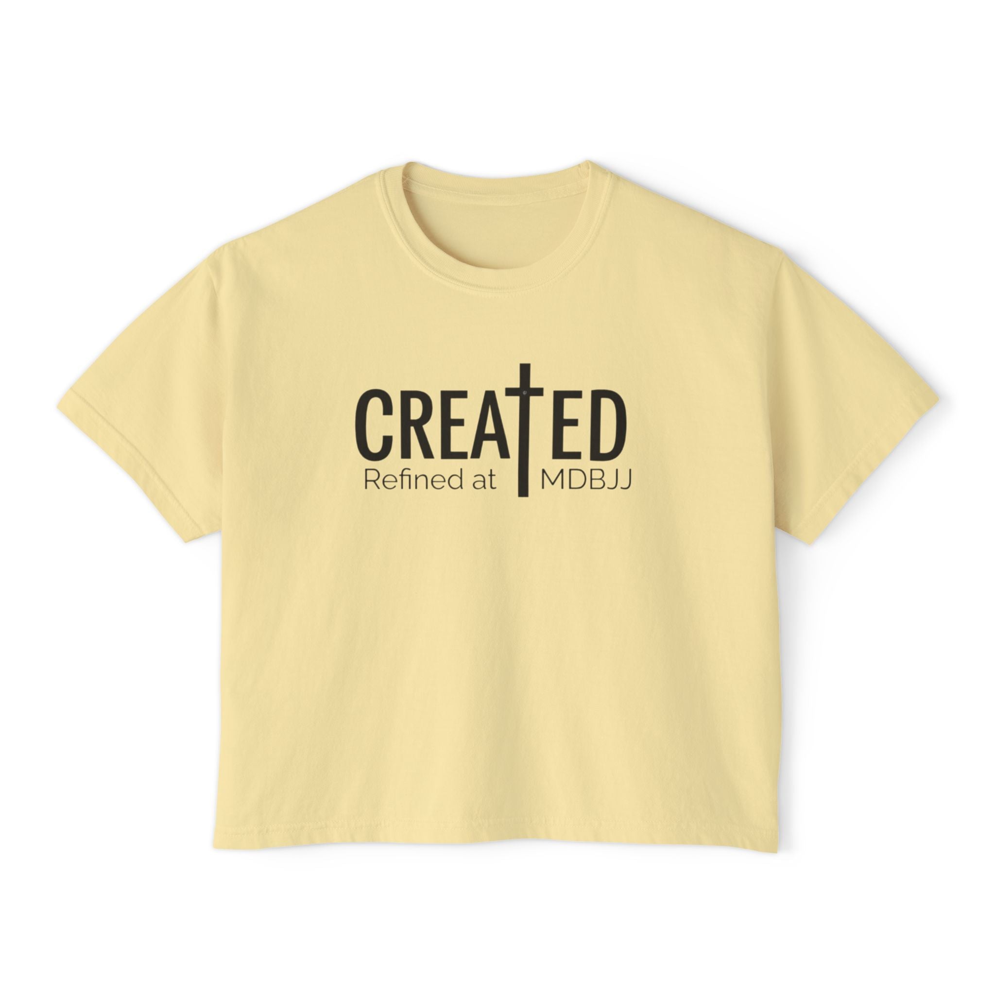 Women's Boxy Tee - Created - EF