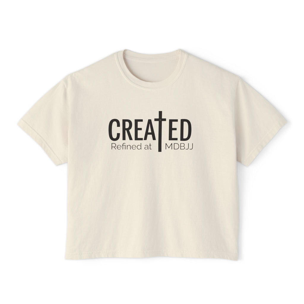 Women's Boxy Tee - Created - EF