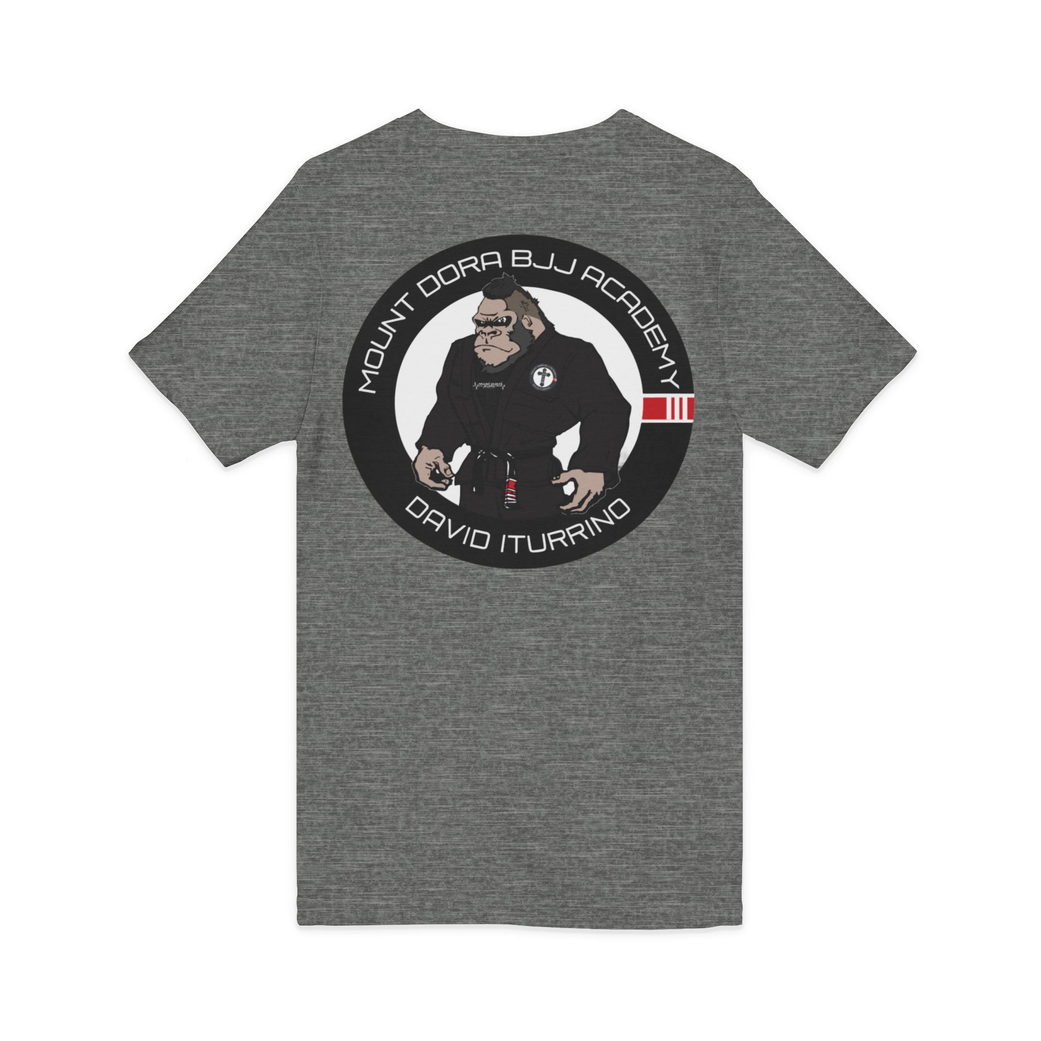 Unisex Jersey Short Sleeve V-Neck Tee (Gorilla Logo)