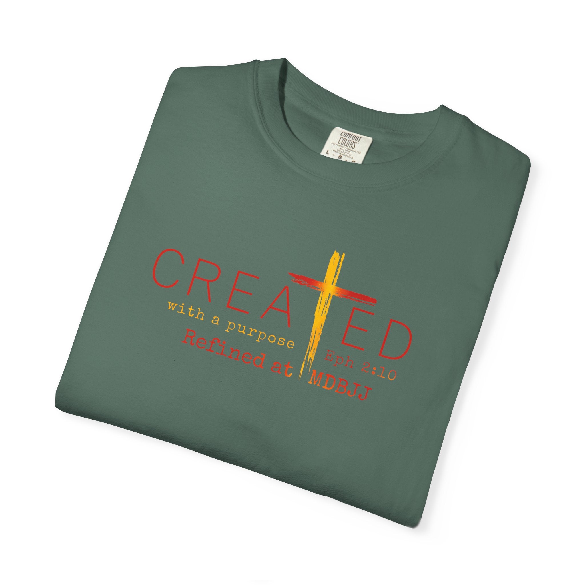 Unisex Garment-Dyed T-shirt - Created -MDBJJ
