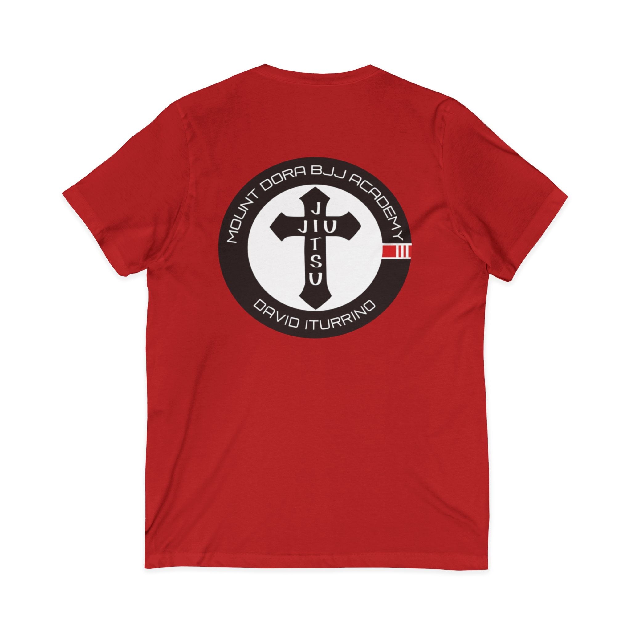 Unisex Jersey Short Sleeve V-Neck Tee