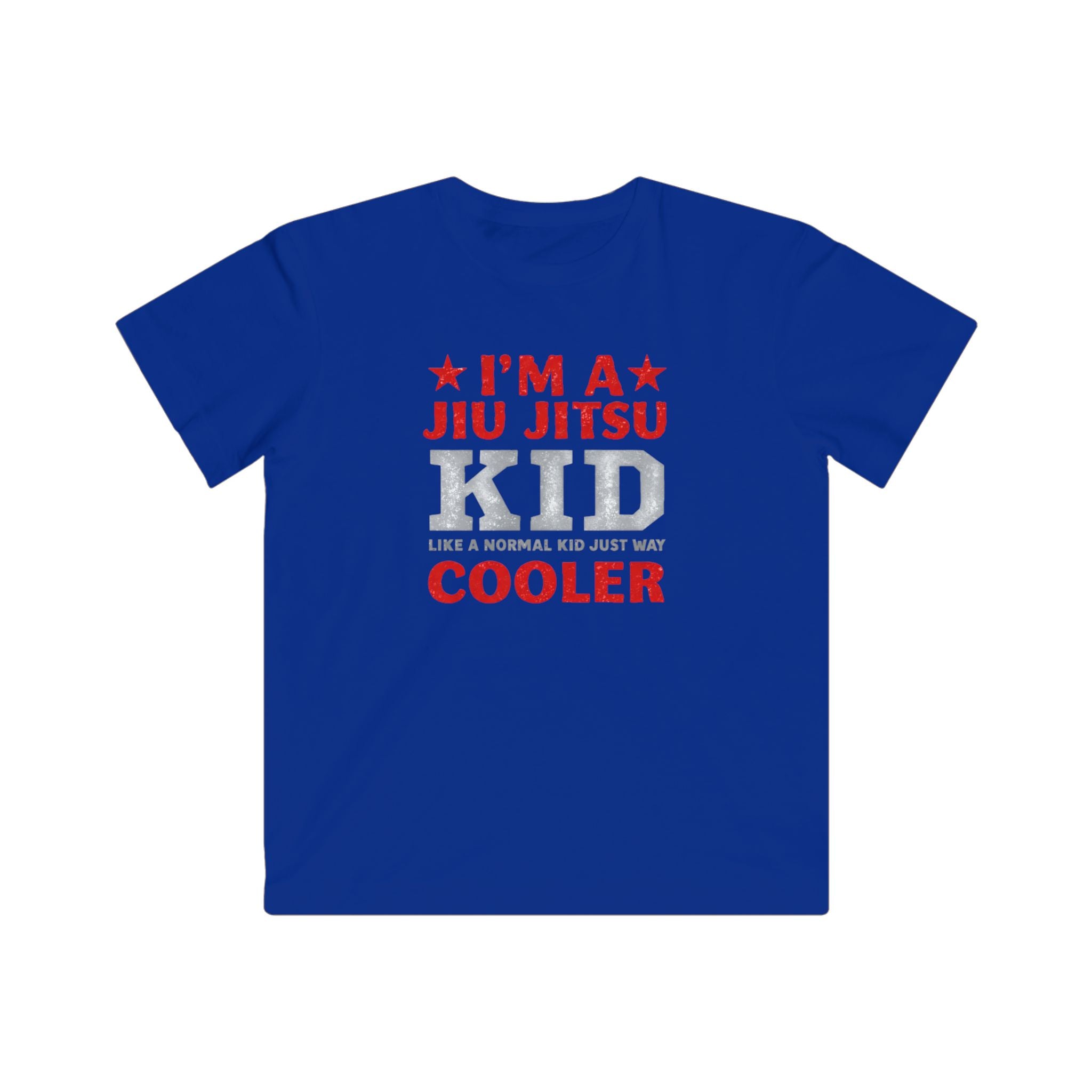 Kids Fine Jersey Tee - BJJ kid, But Cooler