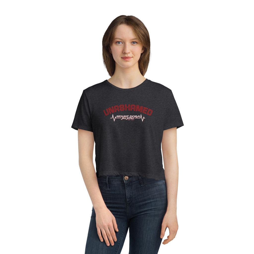 Women's Flowy Cropped Tee - Unashamed - EF