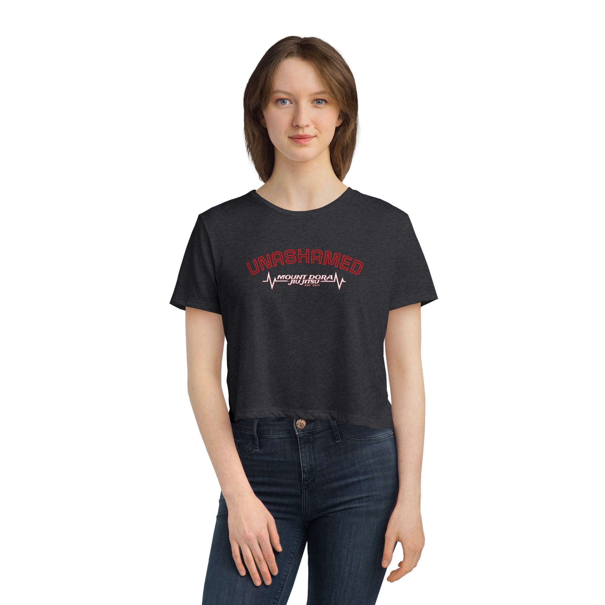 Women's Flowy Cropped Tee - Unashamed - EF