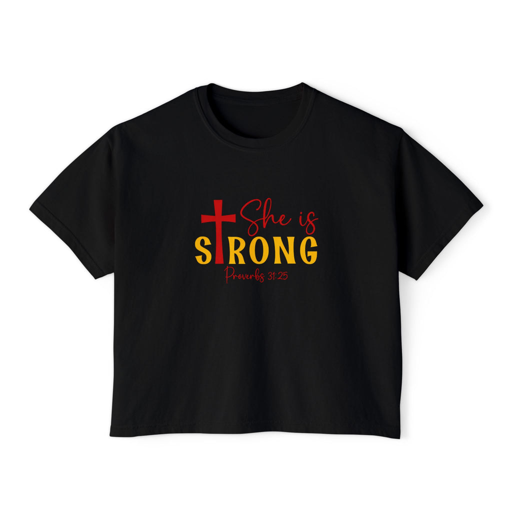 Women's Boxy Tee - She is Strong - MDBJJ