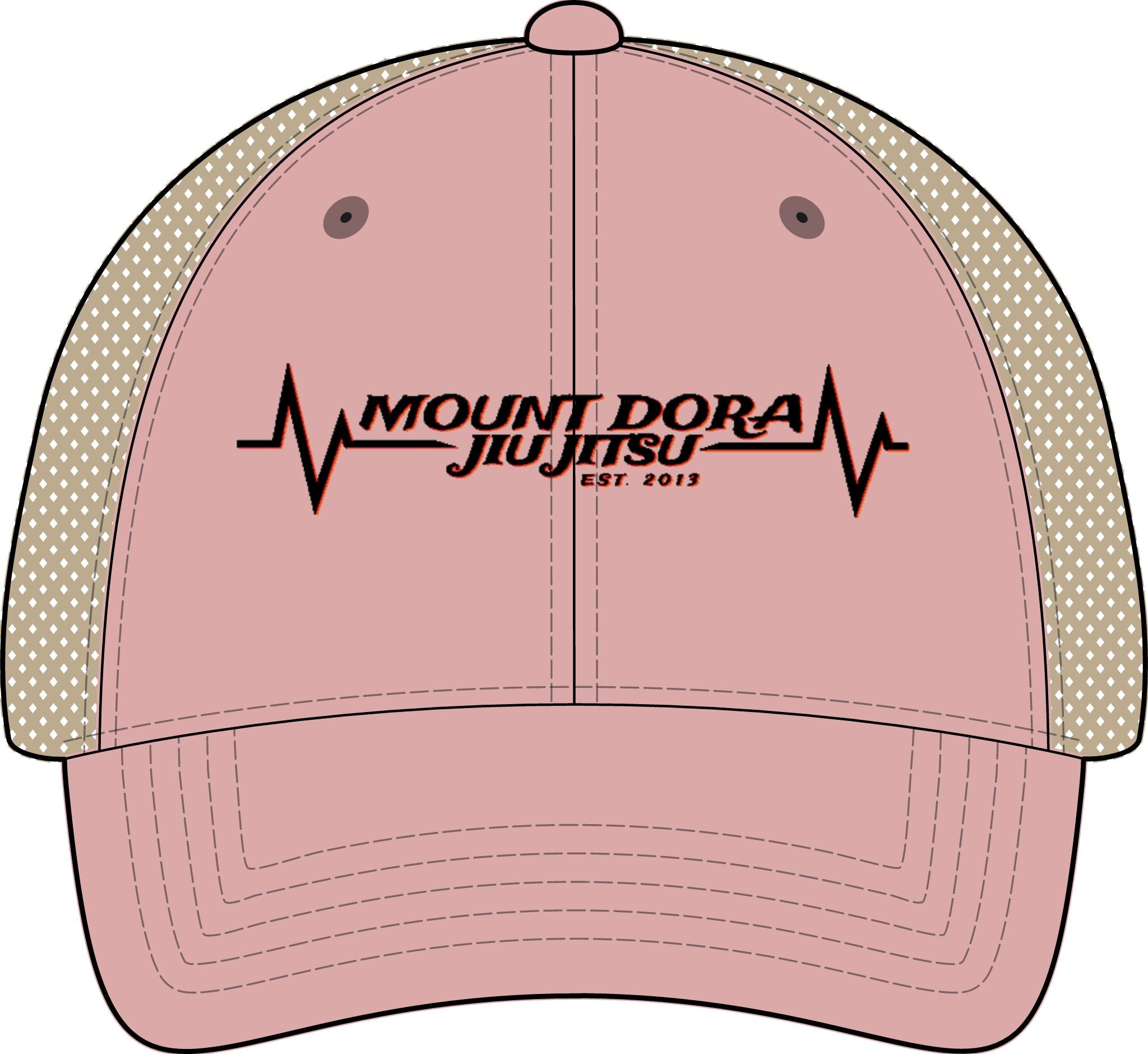 Women's MDBJJ Washed Mesh-Back Cap