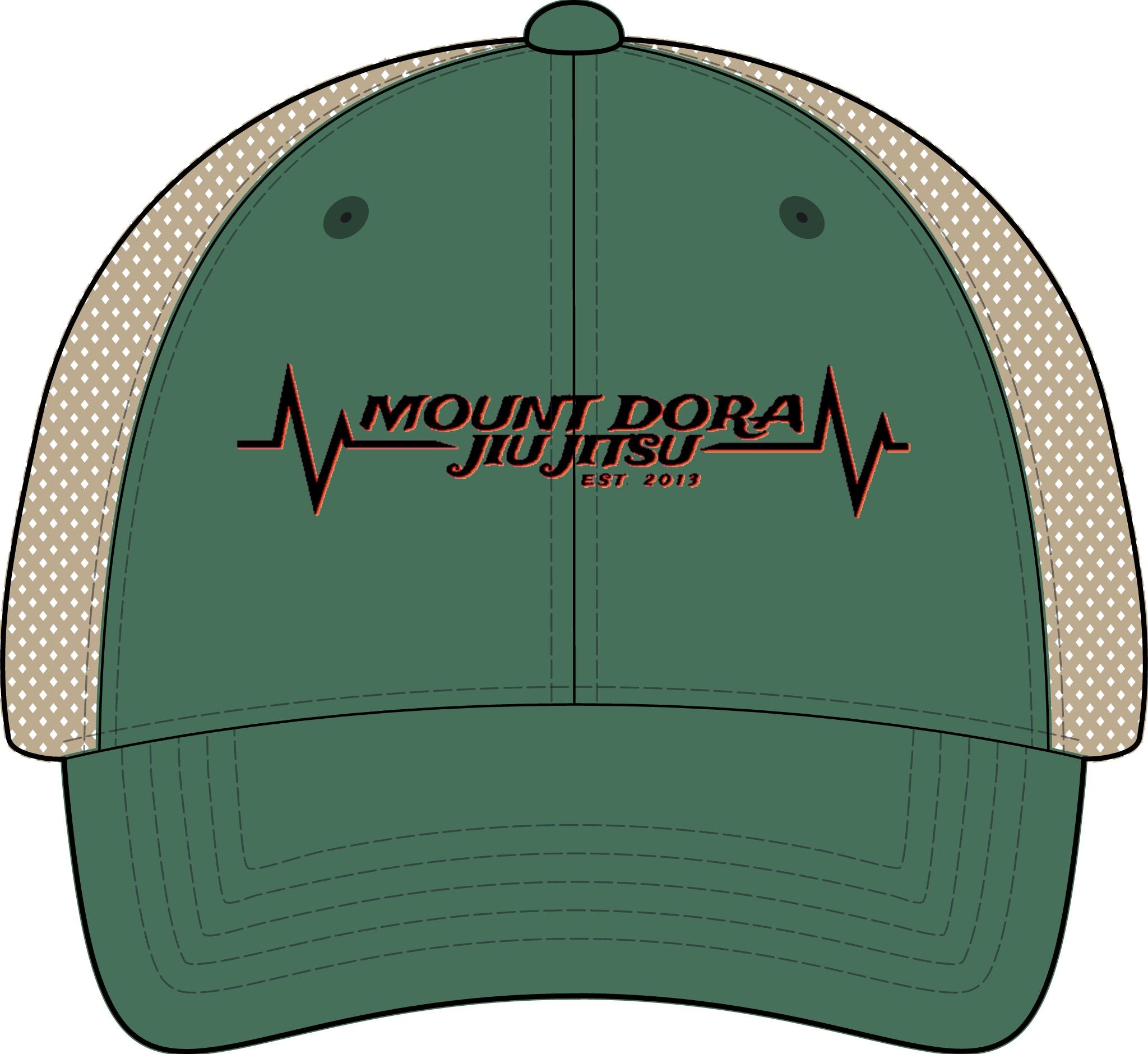 Women's MDBJJ Washed Mesh-Back Cap