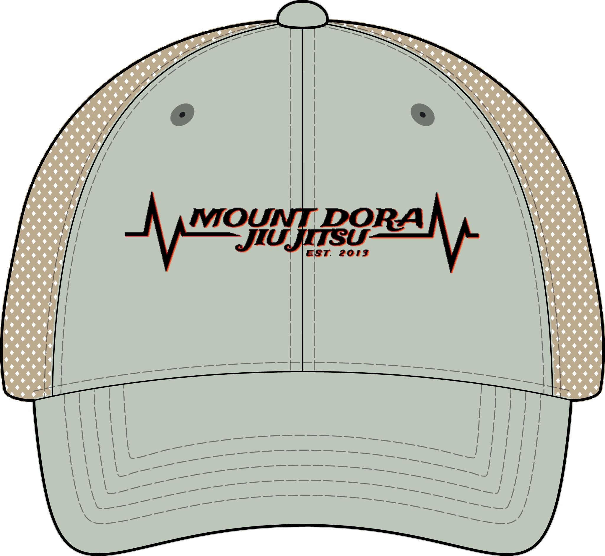 Women's MDBJJ Washed Mesh-Back Cap