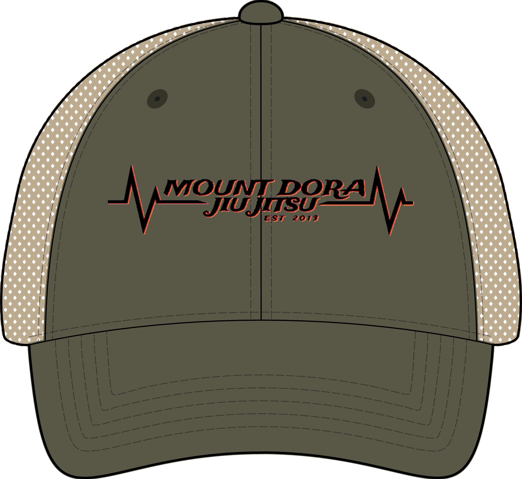 Women's MDBJJ Washed Mesh-Back Cap
