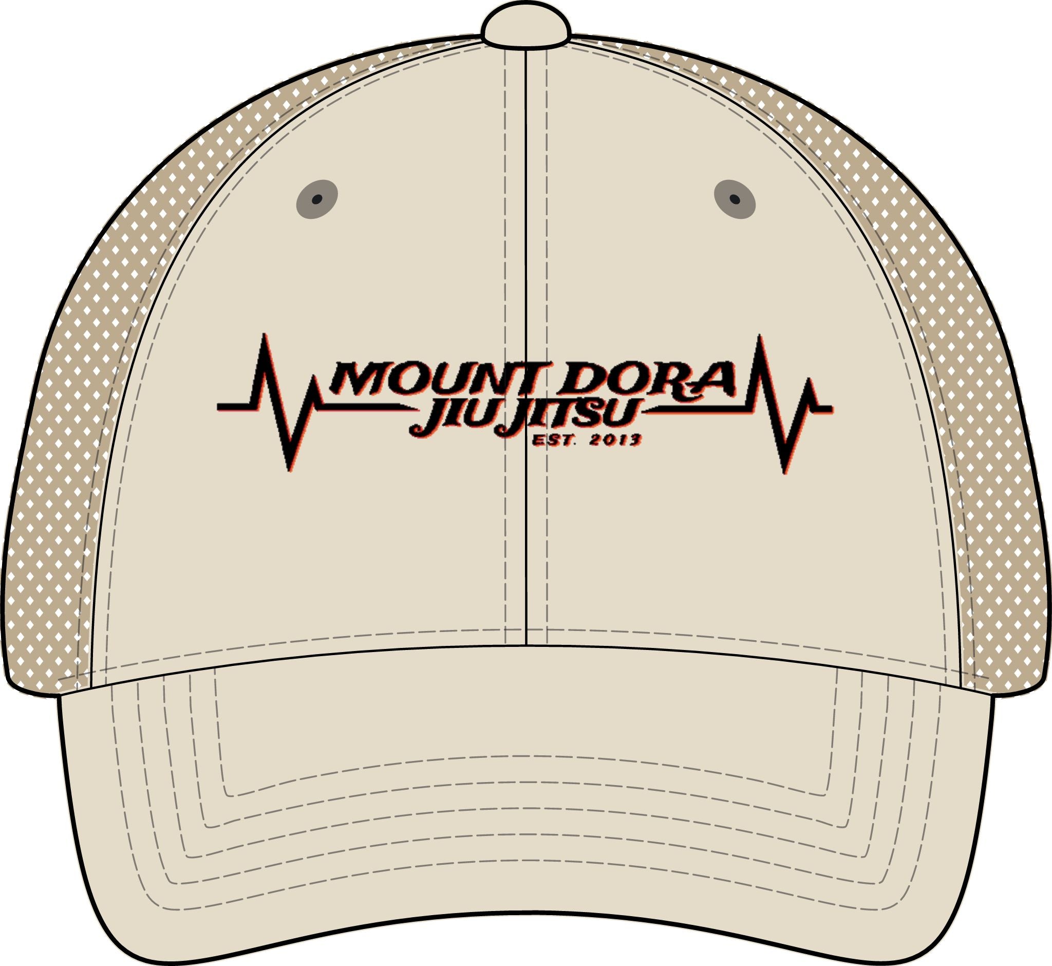 Women's MDBJJ Washed Mesh-Back Cap