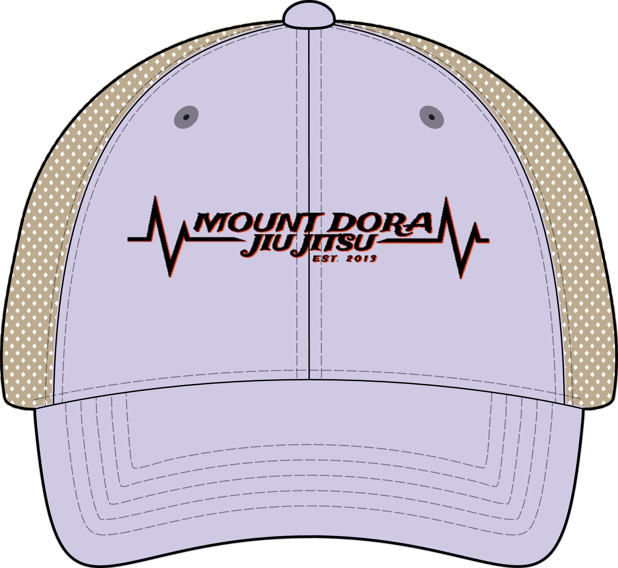 Women's MDBJJ Washed Mesh-Back Cap